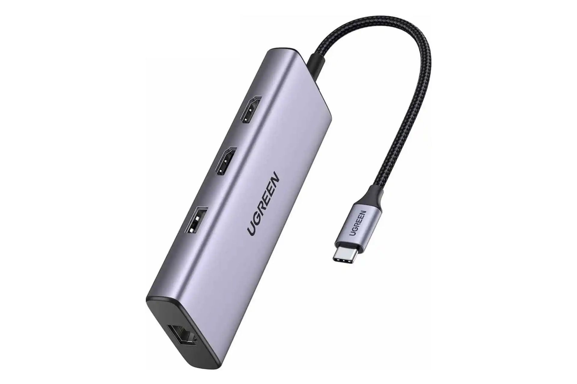 کانکتور هاب USB هاب USB-C یوگرین 9 پورت مدل CM490-90119