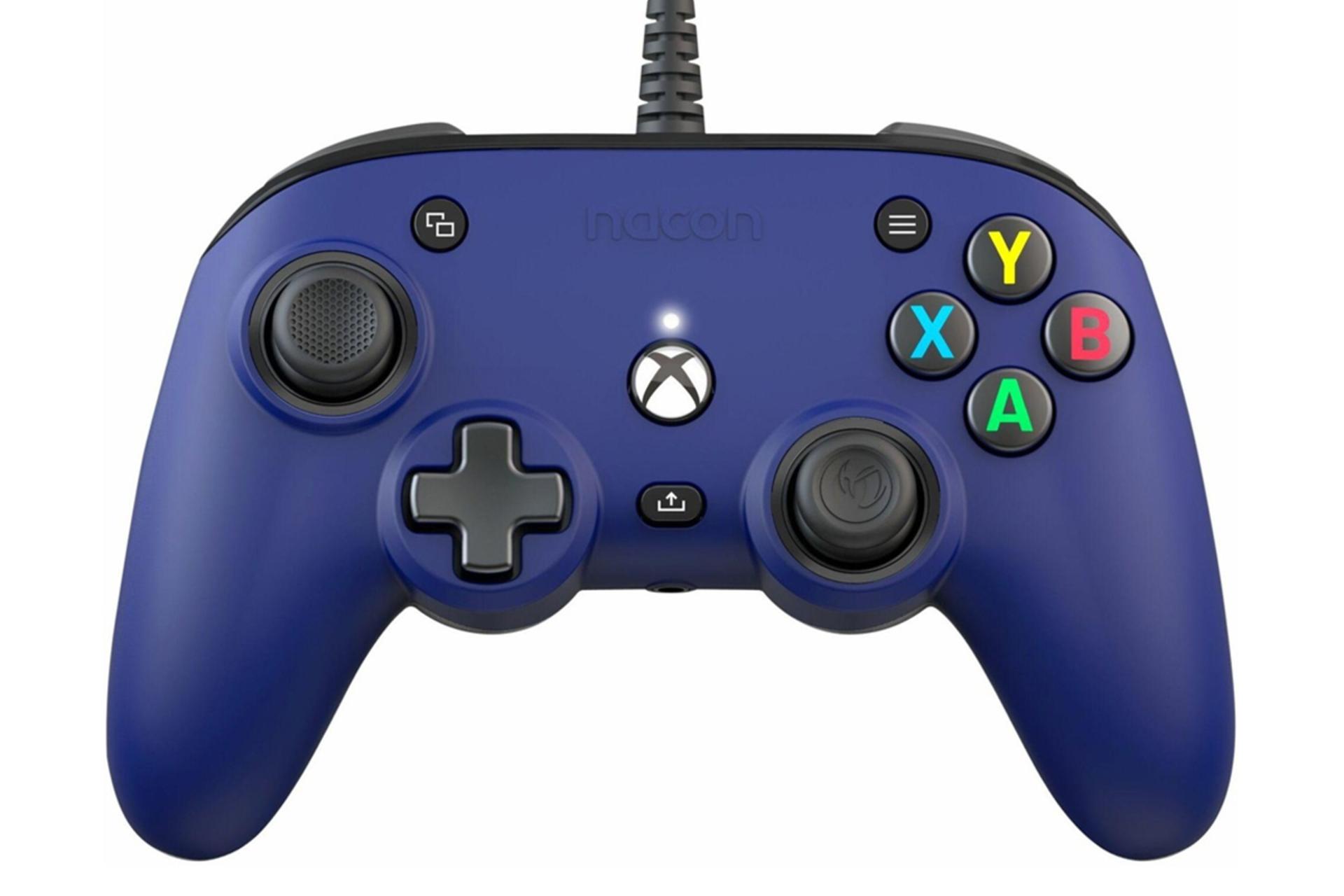 دسته بازی نیکان Pro Compact رنگ آبی