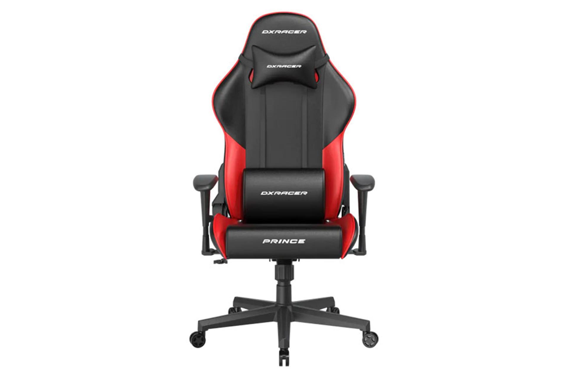 صندلی گیمینگ دی ایکس ریسر PRINCE Series L 2025 Leather رنگ قرمز