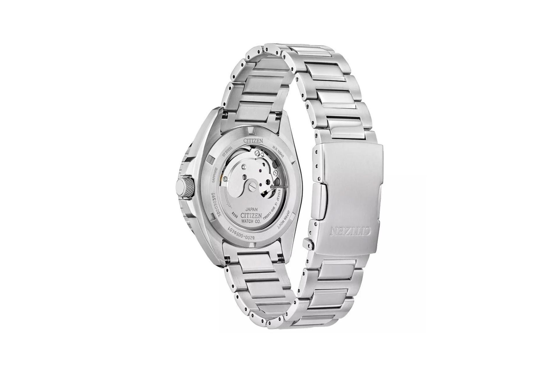 نمای پشت ساعت مچی مردانه سیتیزن NH7530-52L