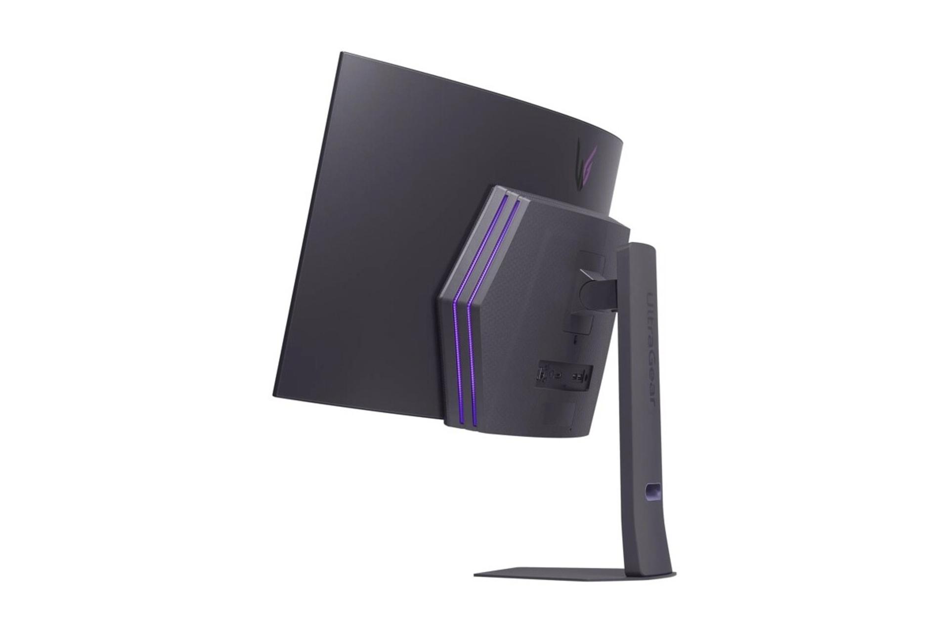 نمای کنار مانیتور ال جی 45 اینچ مدل UltraGear 45GX90SA