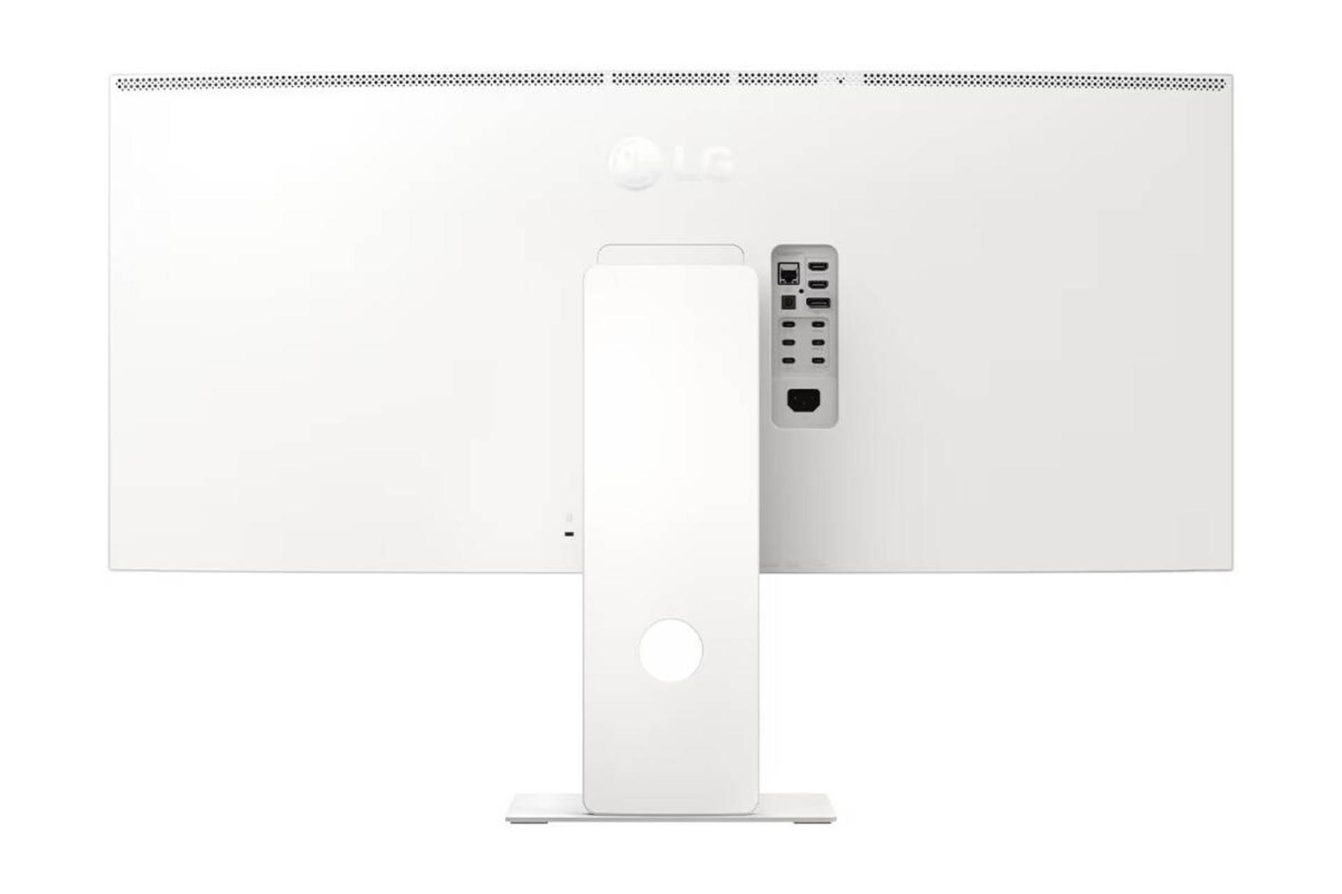 نمای پشت مانیتور ال جی 40 اینچ مدل UltraFine 40U990A