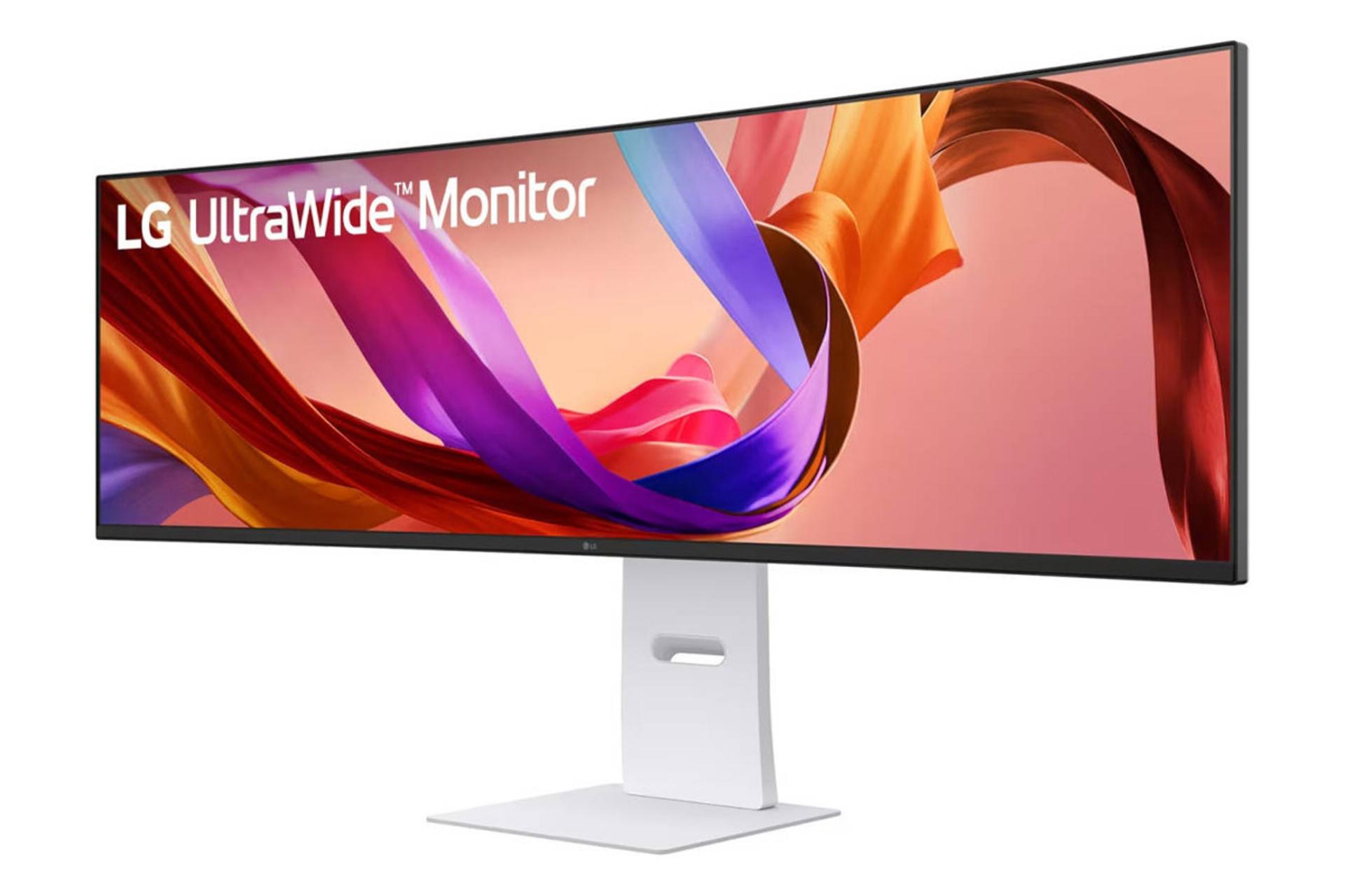 نمای سمت راست مانیتور ال جی 49 اینچ مدل UltraWide 49U950A