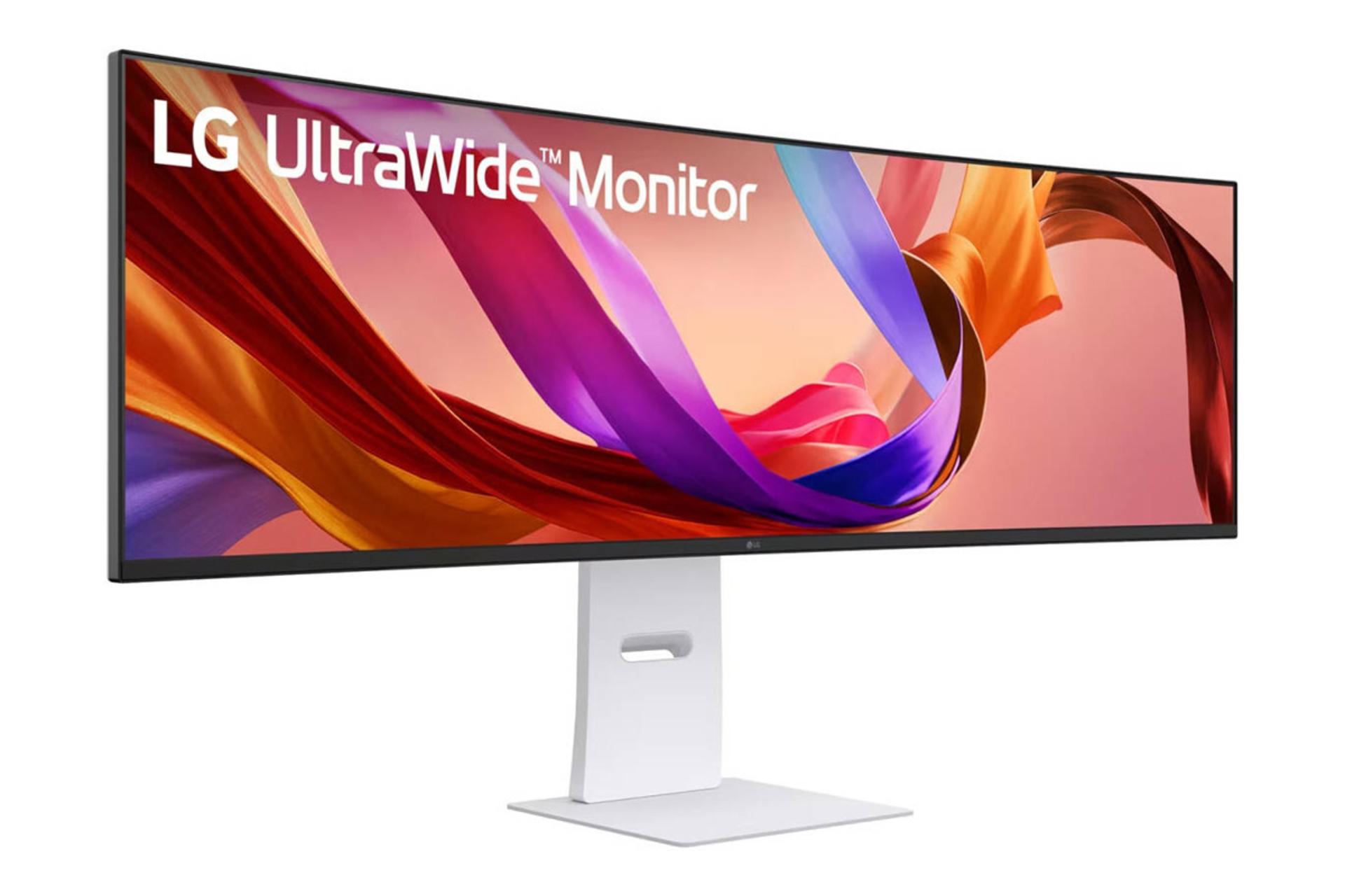 نمای سمت چپ مانیتور ال جی 49 اینچ مدل UltraWide 49U950A