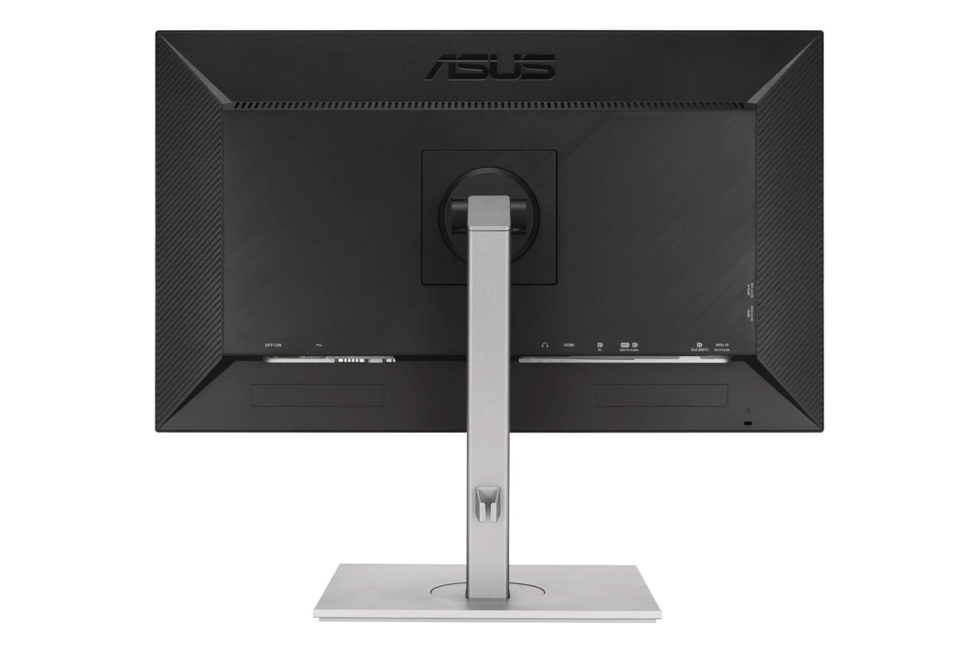 نمای پشت مانیتور ایسوس 27 اینچ مدل PA278CV