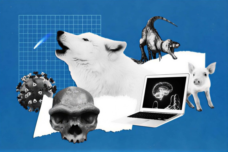 سال ۲۰۲۵ به روایت علم؛ از احیای گرگ وحشت تا کشف دنباله‌دار میان‌ستاره‌ای