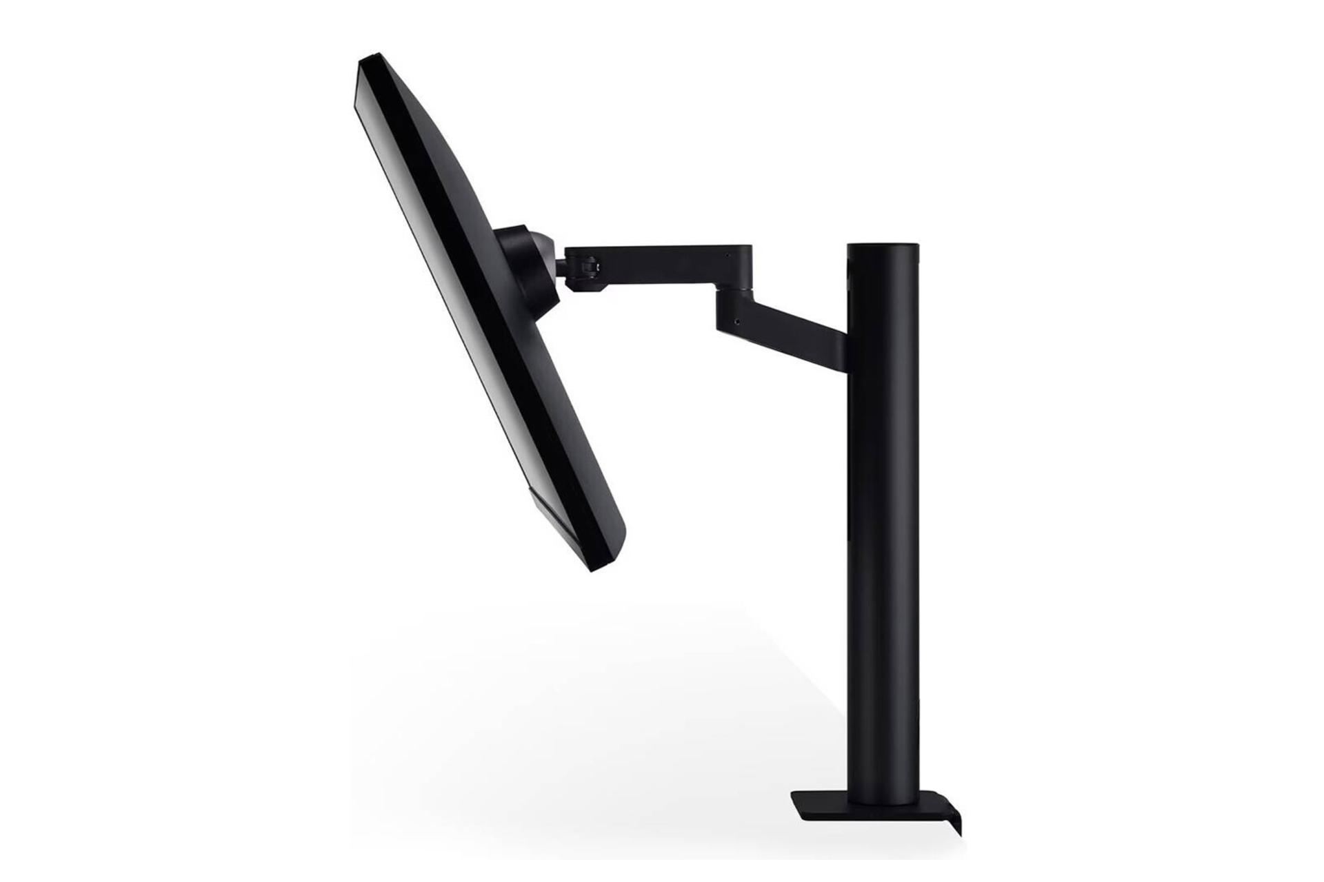 نمای کنار مانیتور ال جی 32 اینچ مدل 32UN880K