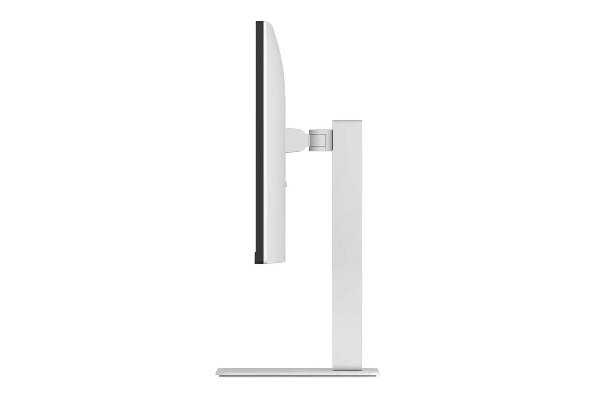 نمای کنار مانیتور ال جی 27 اینچ مدل 27US550