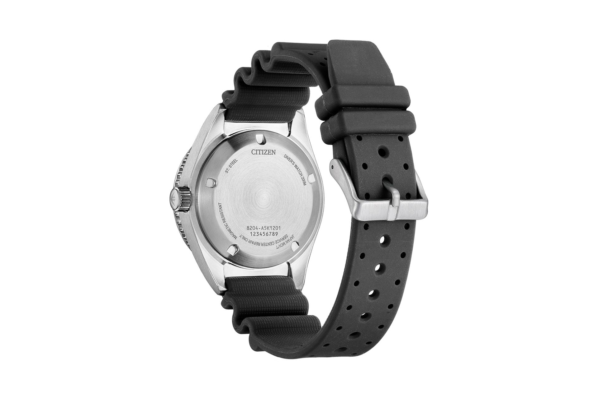 نمای پشت ساعت مچی مردانه سیتیزن Promaster Diver NY0120-01E