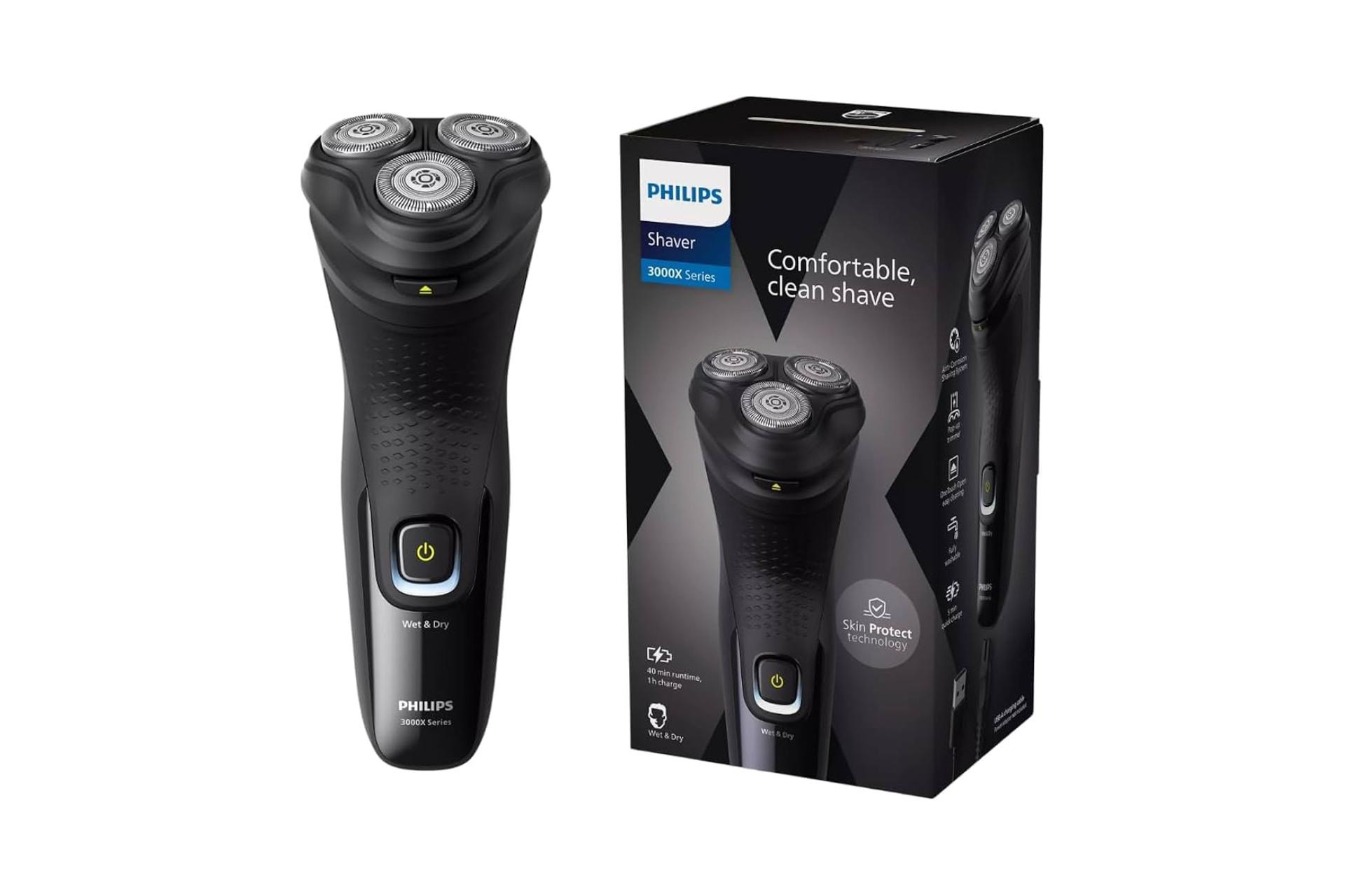 جعبه ماشین اصلاح و ریش تراش فیلیپس X3021