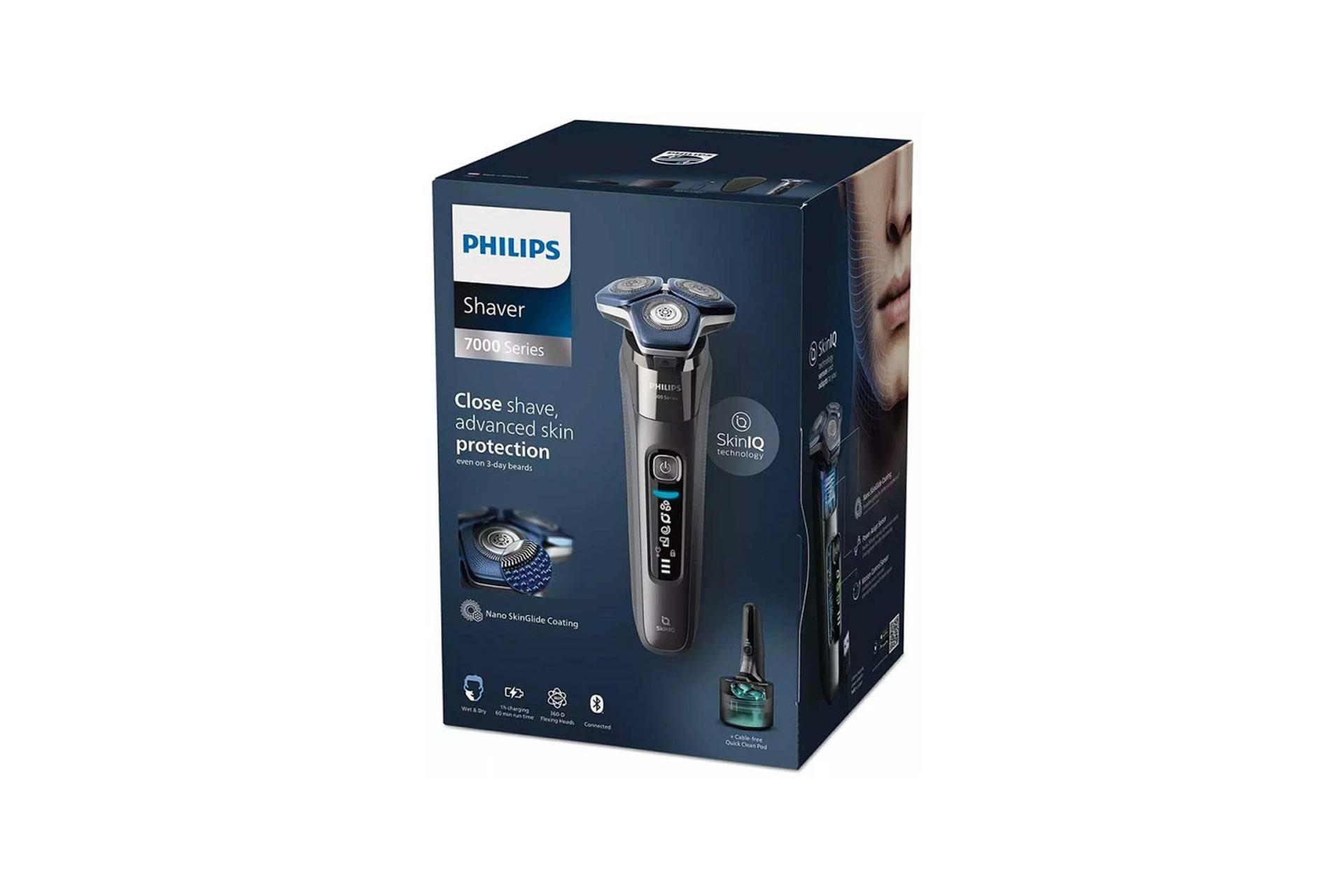 جعبه ماشین اصلاح و ریش تراش فیلیپس S7887