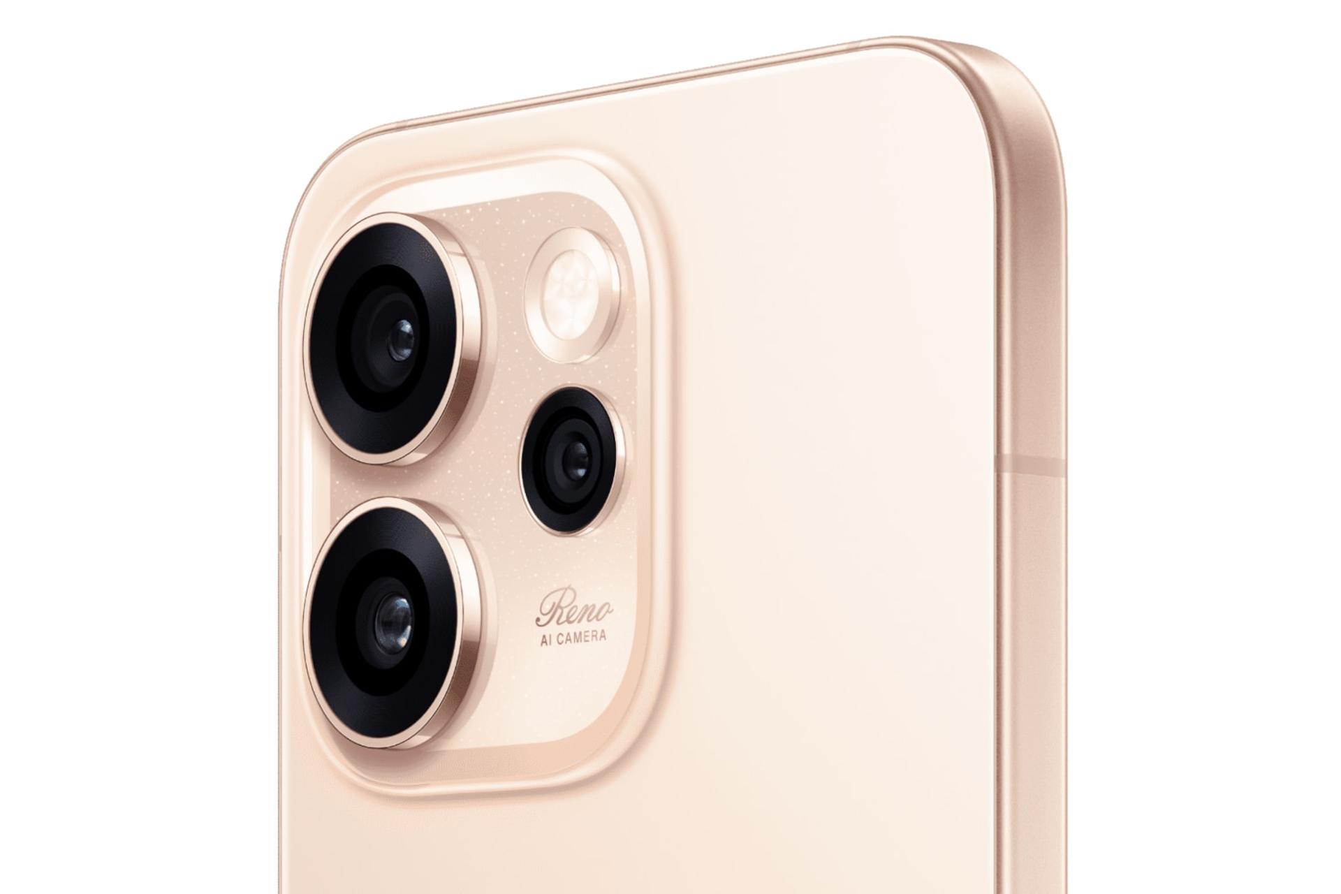 چینش دوربین گوشی موبایل Reno15 پرو مکس اوپو طلایی / Oppo Reno15 Pro Max