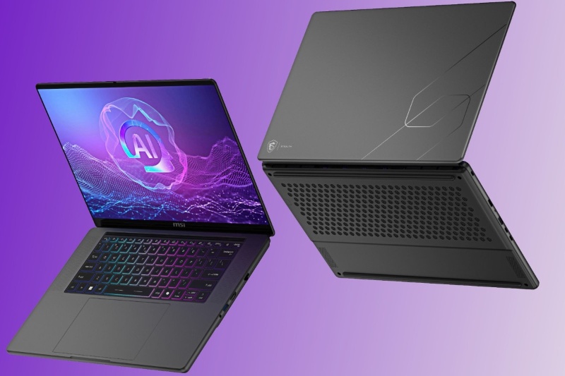 لپ‌تاپ چشم‌نواز ویندوزی؛ +MSI Stealth 16 AI با سخت‌افزار پرقدرت رونمایی شد