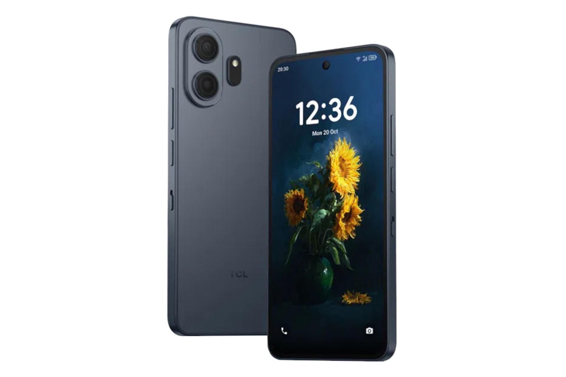 پنل جلو و پشت گوشی موبایل تی سی ال نکست پیپر 70 پرو خاکستری تیره / TCL NxtPaper 70 Pro