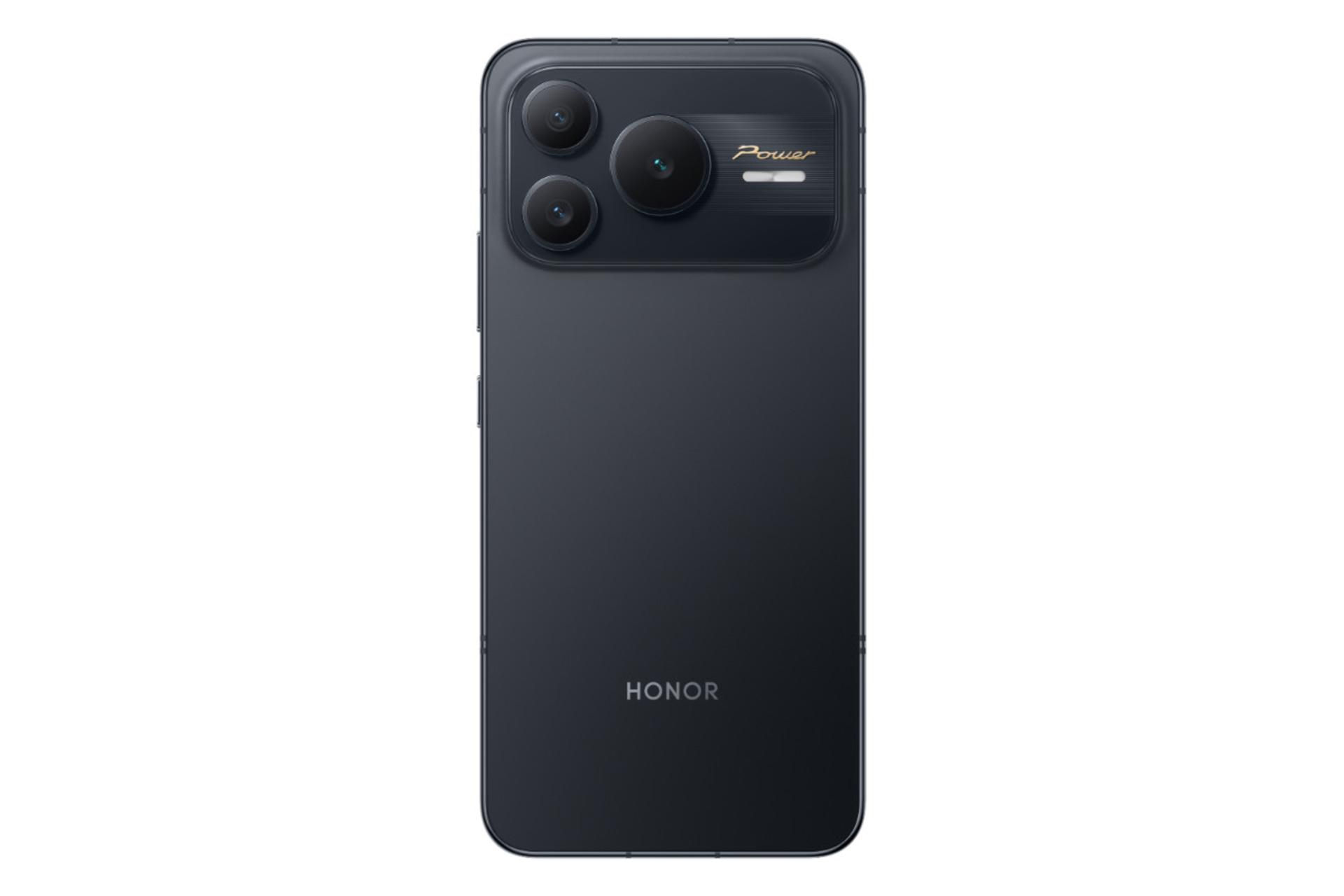 پنل پشت و چینش دوربین گوشی موبایل آنر پاور 2 مشکی / HONOR Power2