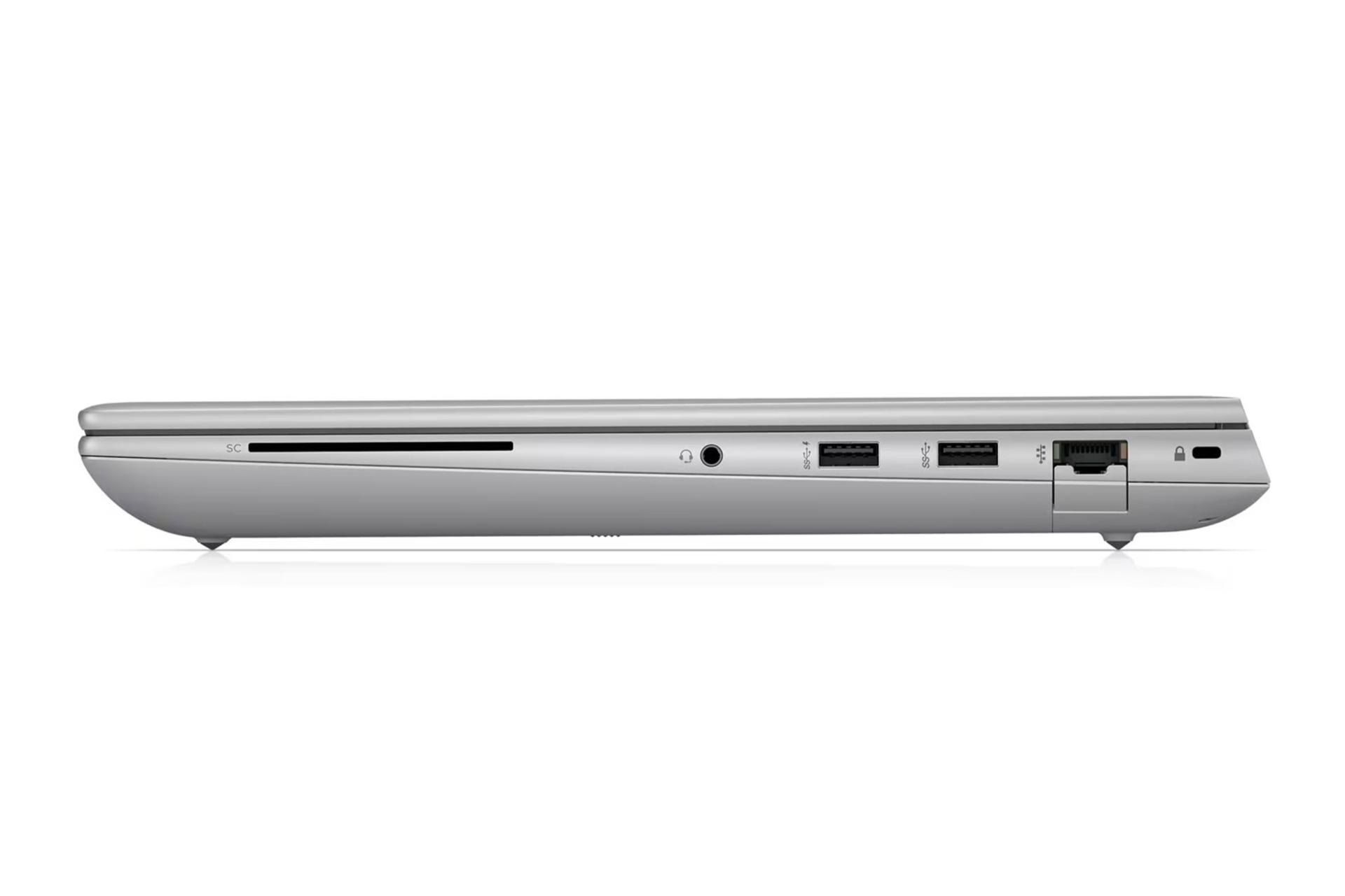 نمای کنار لپ تاپ ZBook Fury 16 G10 اچ پی