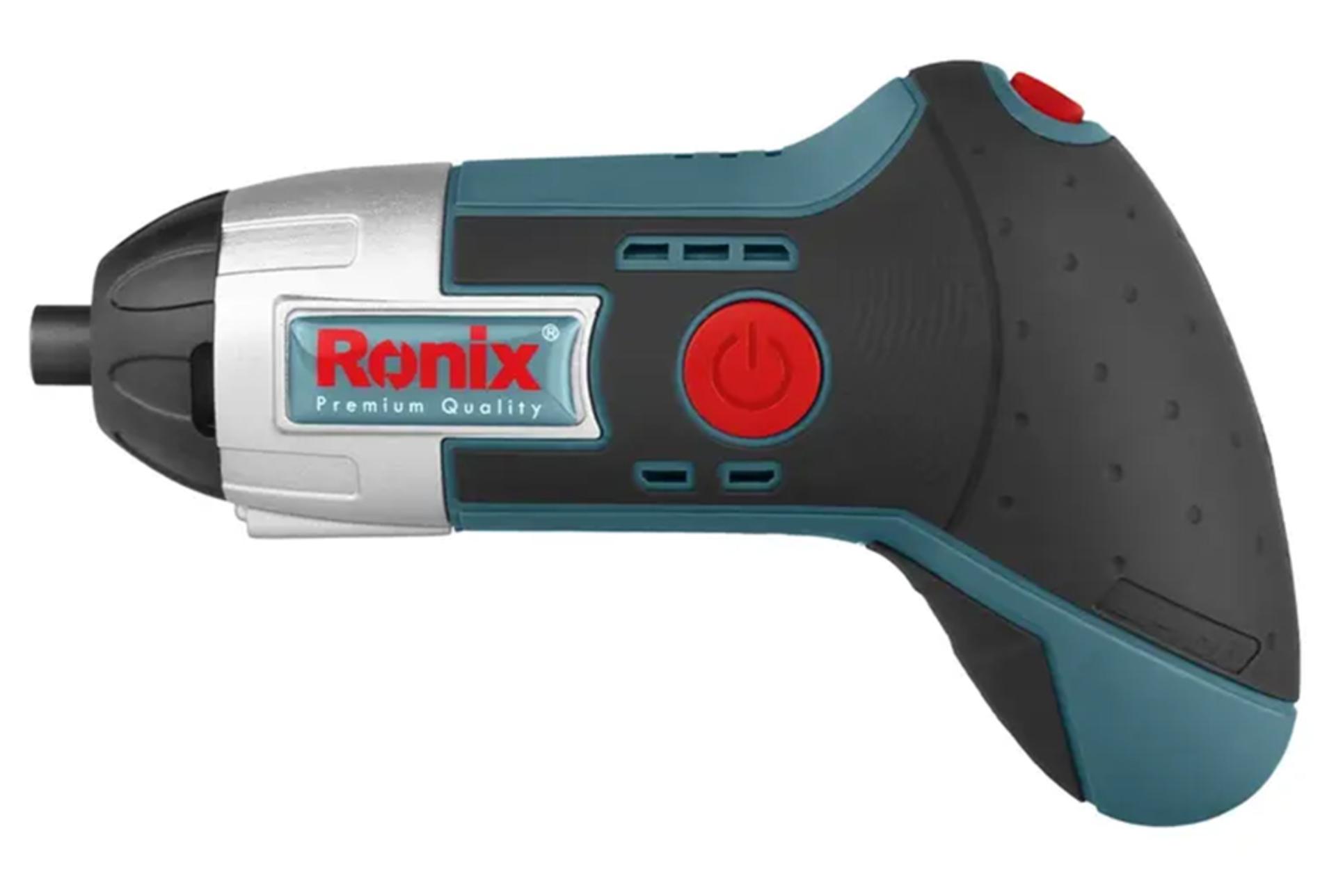 نمای کنار پیچ گوشتی شارژی رونیکس 8500