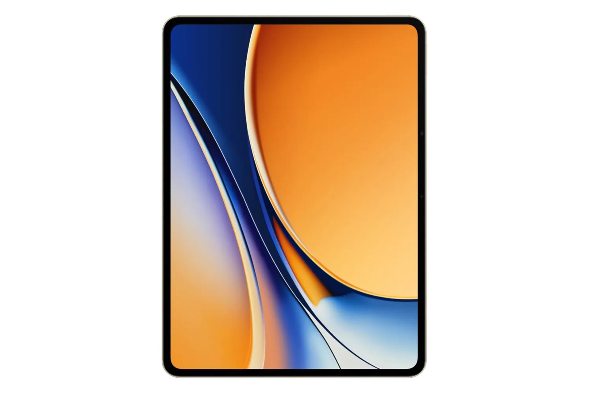 نمای پنل جلو تبلت ریلمی پد 3 / Realme Pad 3 با نمایش حاشیه‌های نمایشگر