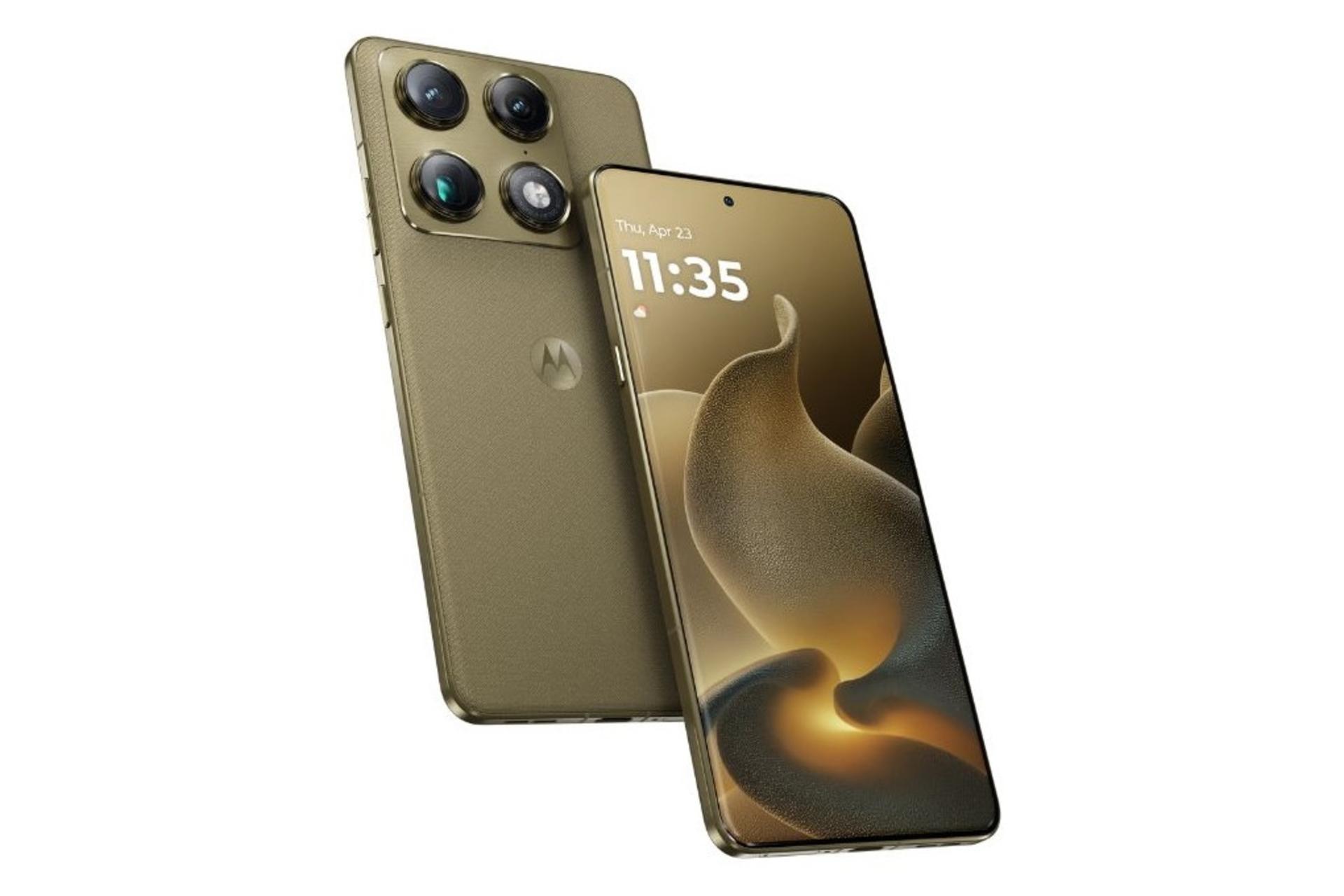 پنل جلو و پشت گوشی موبایل موتورولا Motorola Signature زیتونی