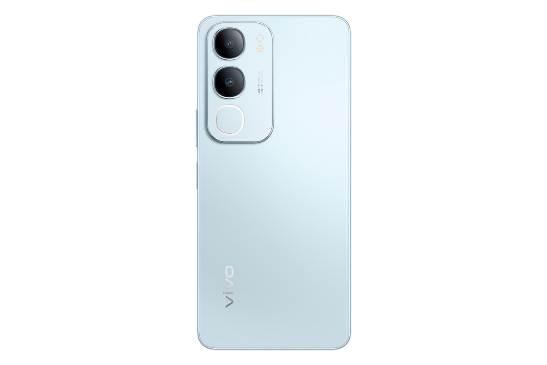 پنل پشت و چینش دوربین گوشی موبایل ویوو vivo Y50s آبی روشن