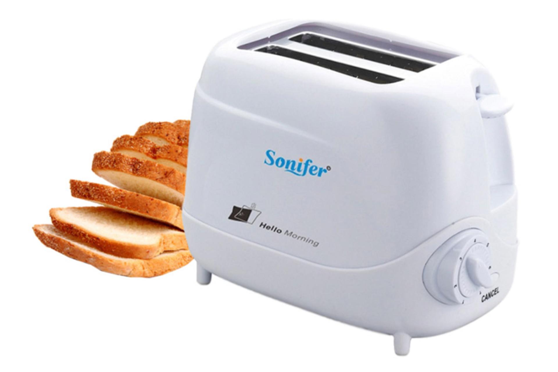 توستر سونیفر SF-6006 رنگ سفید