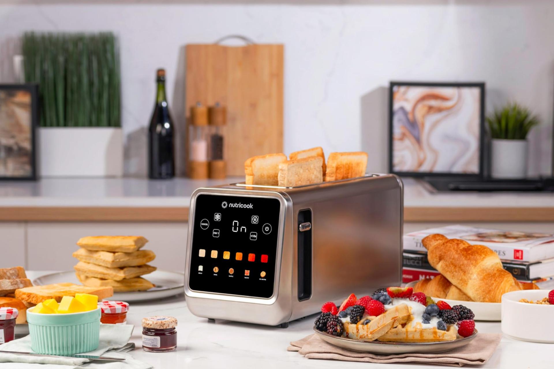 توستر نوتریکوک NC-TS401 رنگ نقره ای