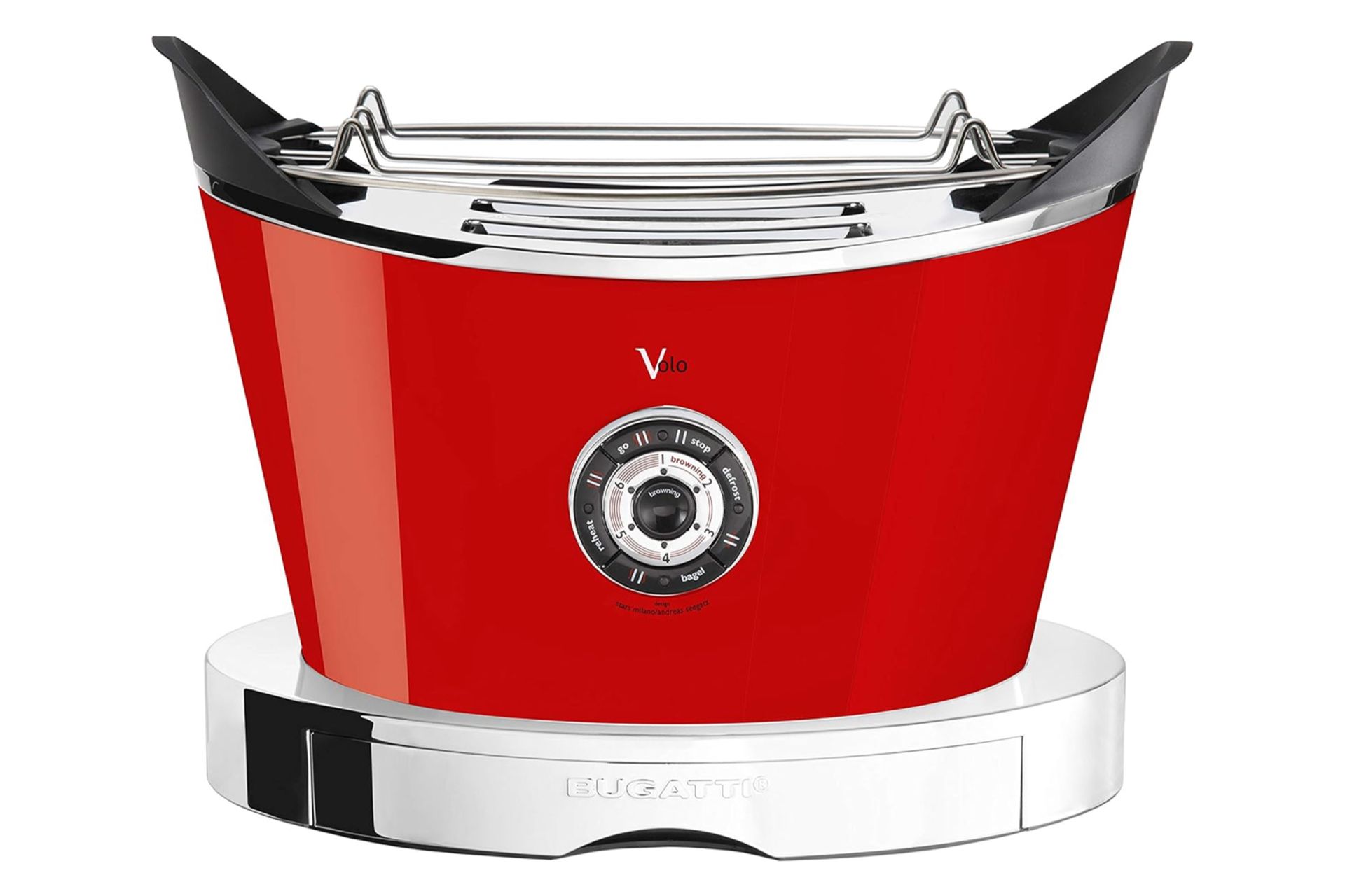 توستر بوگاتی Volo رنگ قرمز