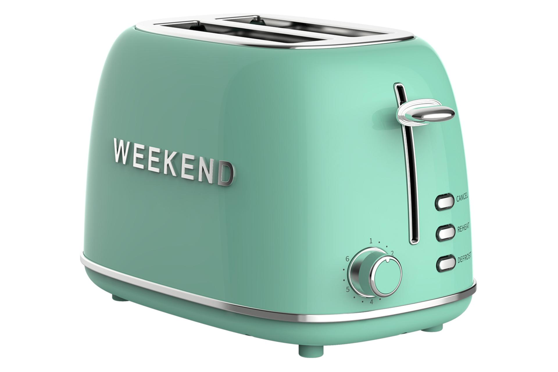 توستر ویکند WKTO-530R رنگ سبز