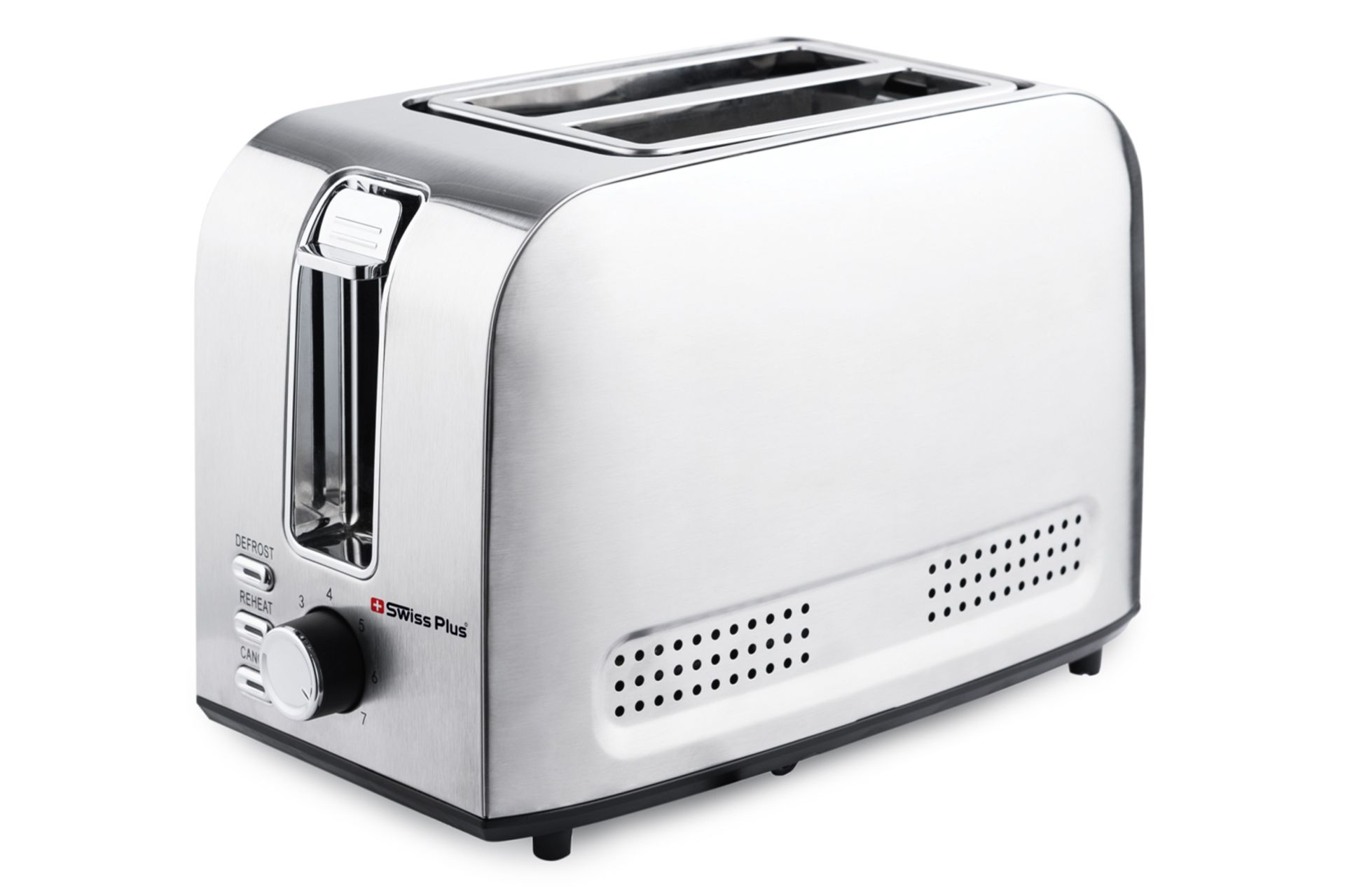توستر سوئیس پلاس ST-4018S رنگ نقره ای