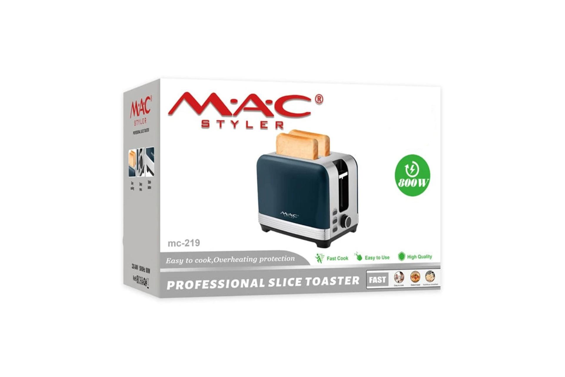 جعبه توستر مک استایلر MC-219