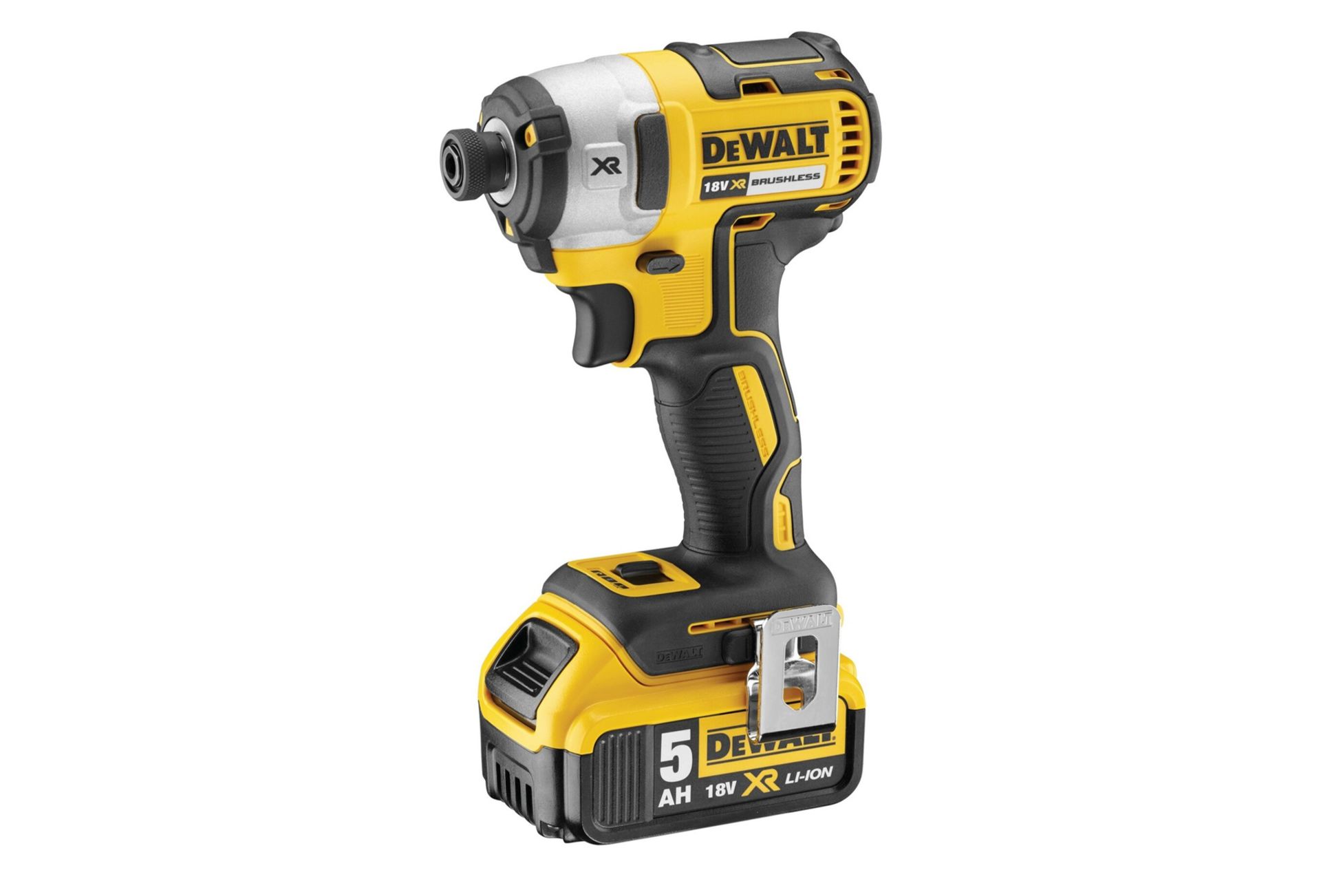 نمای کنار پیچ گوشتی شارژی دیوالت DCF887P2