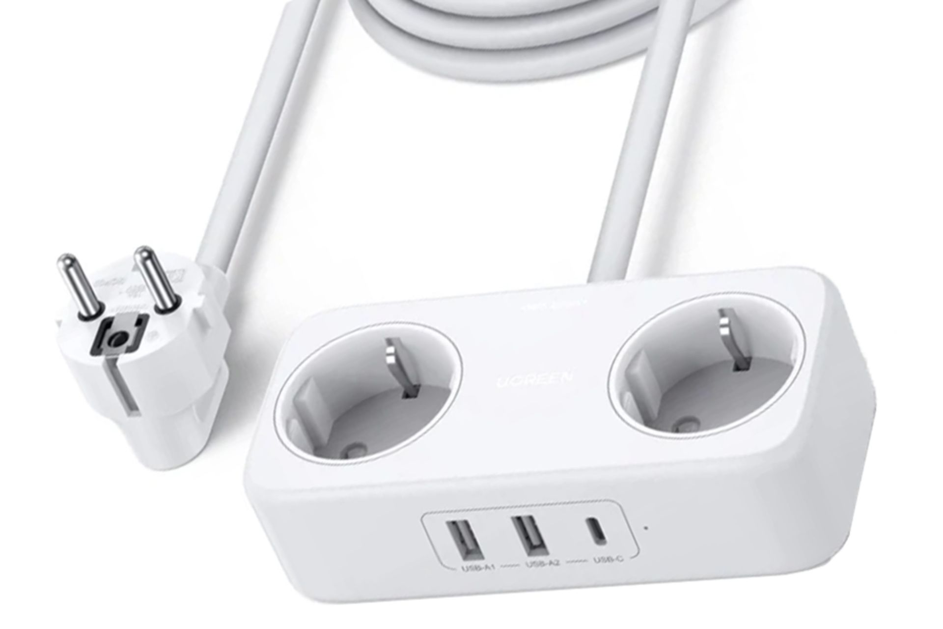 چندراهی برق یوگرین مدل CD280 رنگ سفید