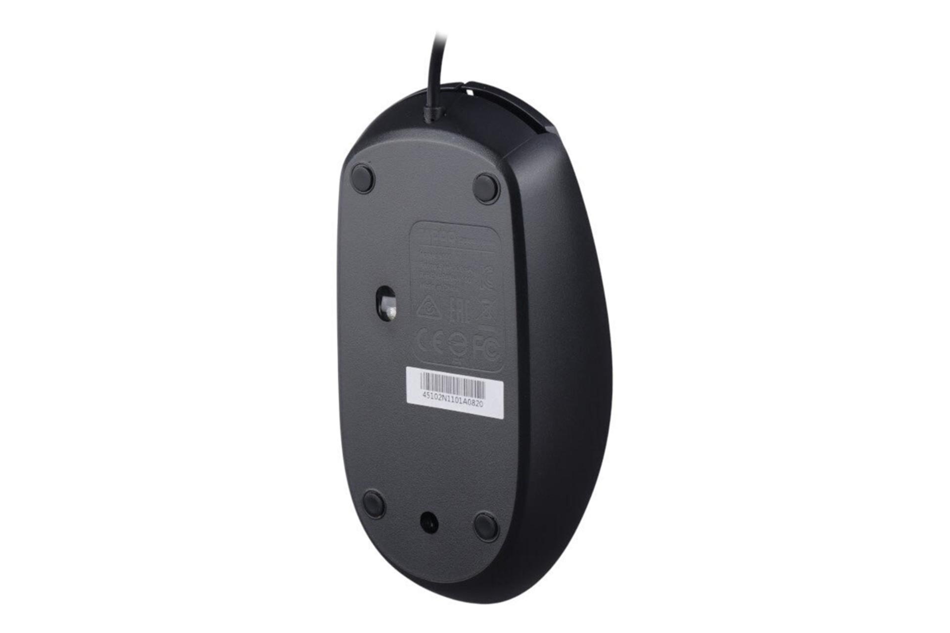 نمای پشت ماوس رپو N110 Silent