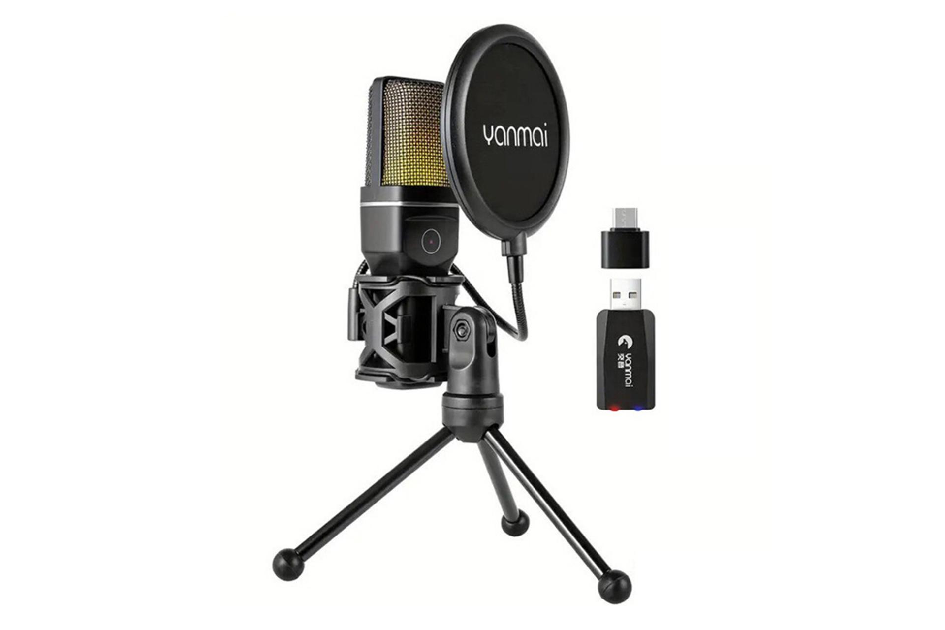 کانکتور میکروفون یانمای SF-777W RGB