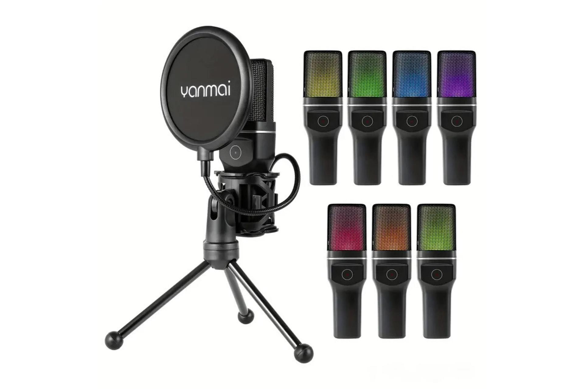 نورپردازی میکروفون یانمای SF-777W RGB