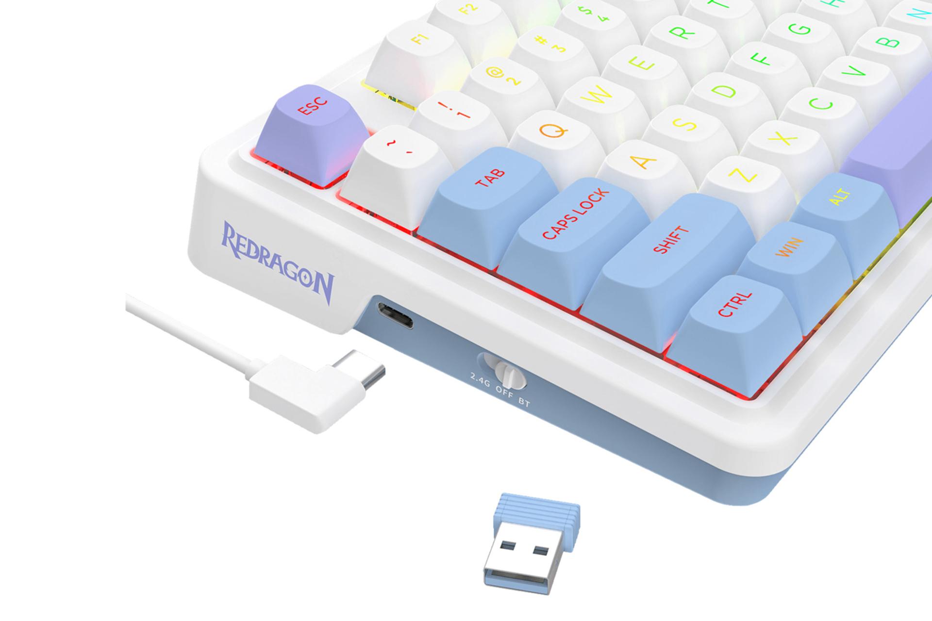 کانکتور کیبورد ردراگون UCAL MAX K673 WBP RGB