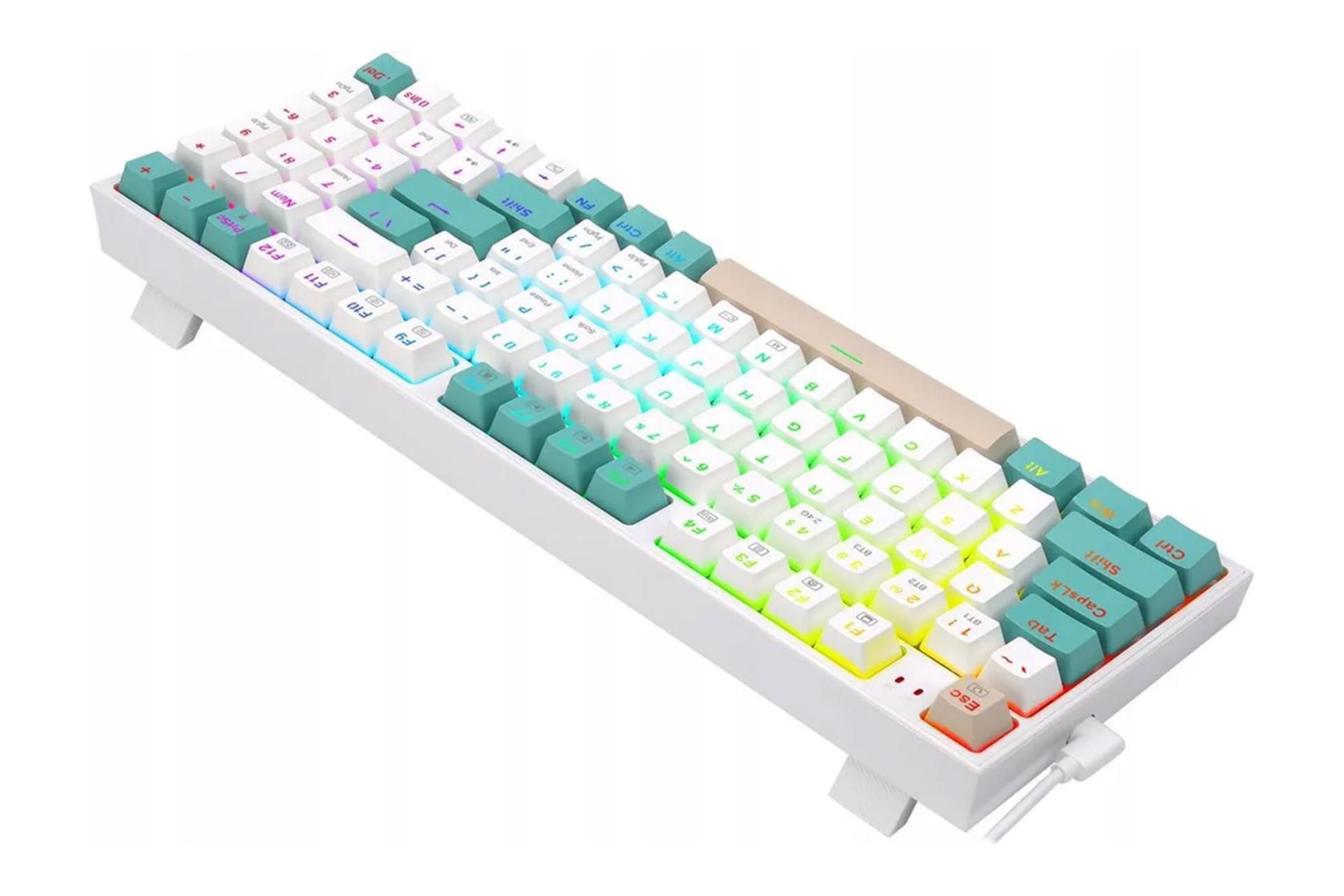 نمای پشت کیبورد ردراگون Veigar K643 WGC RGB