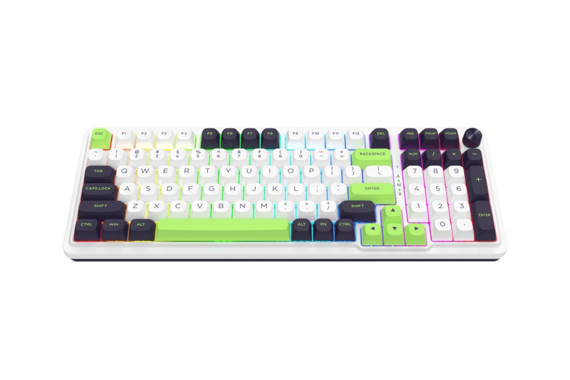 کیبورد ردراگون EISA MAX K686 WBG نمای جلو