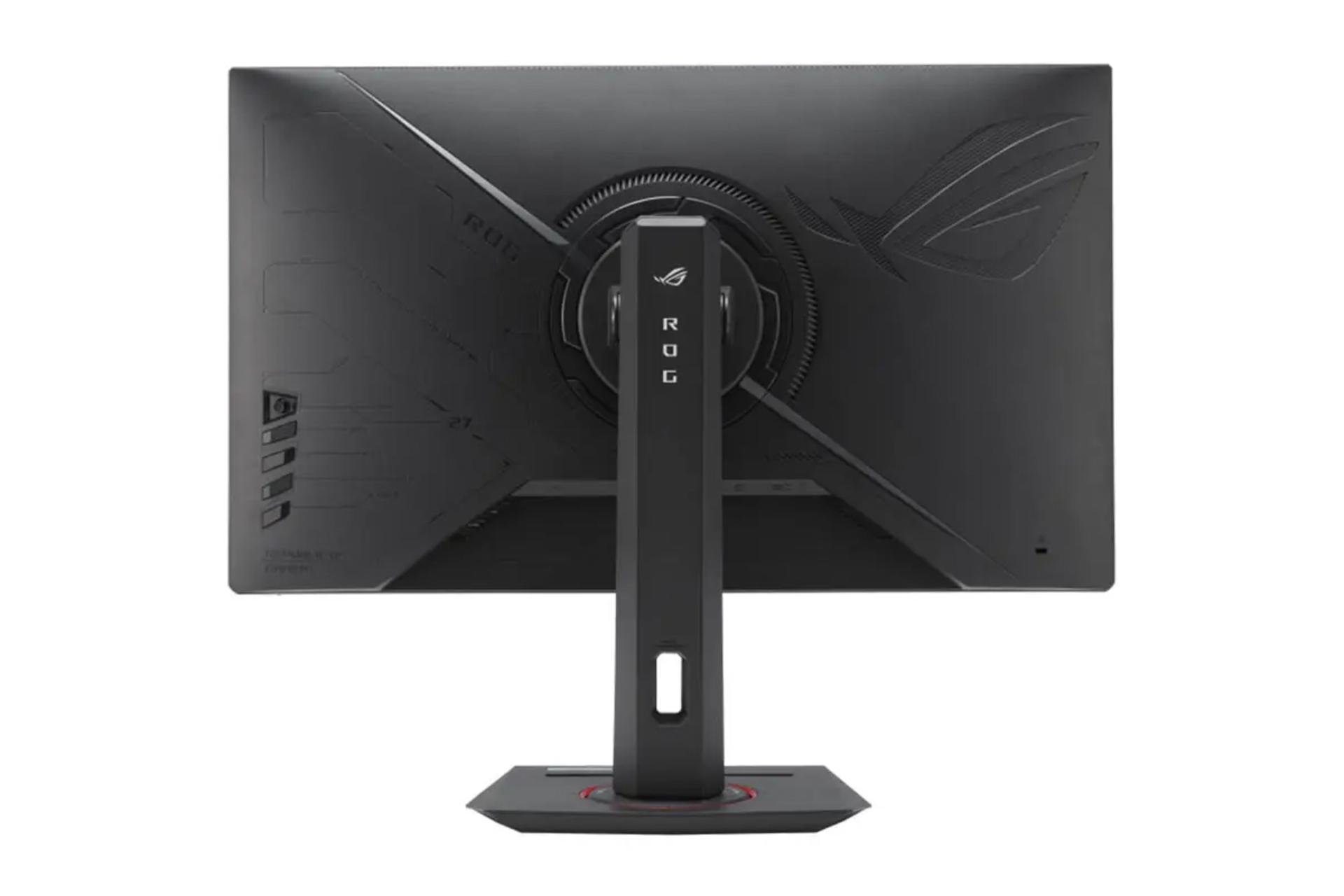 نمای پشت مانیتور ایسوس 27 اینچ مدل ROG Strix XG279CNS