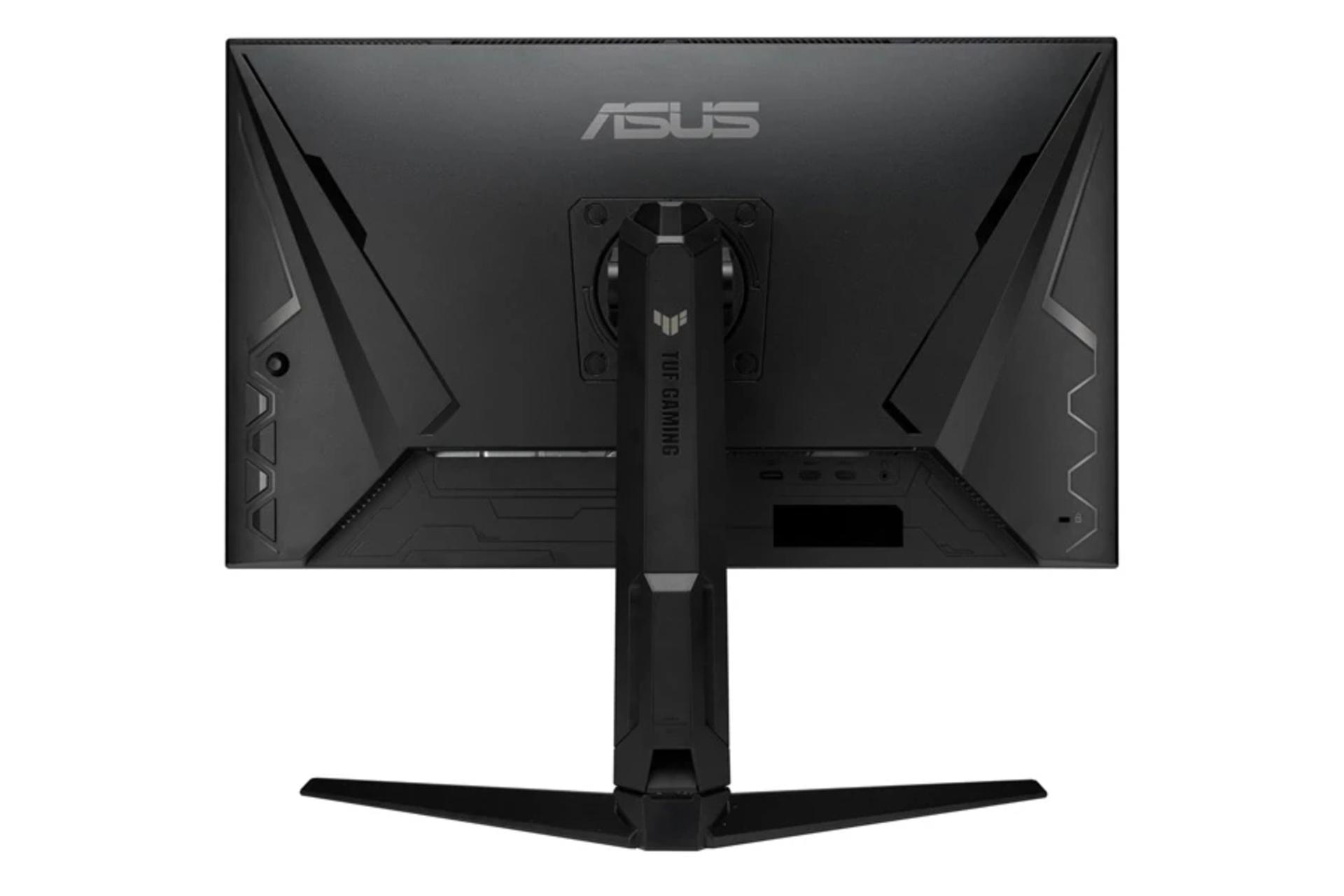 نمای پشت مانیتور ایسوس 27 اینچ مدل TUF Gaming VG279QML5A