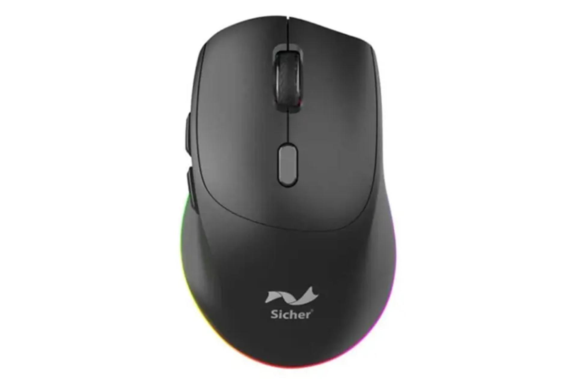 ماوس زیچر Rigel نمای بالا