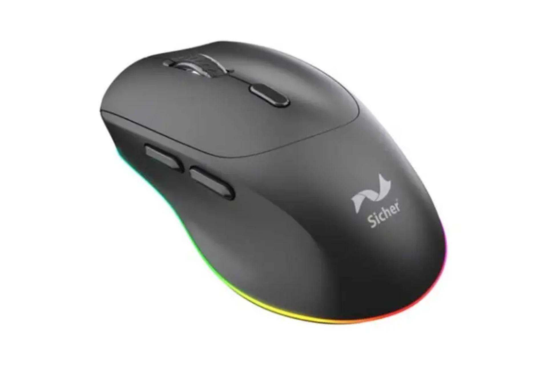 ماوس زیچر Rigel رنگ مشکی