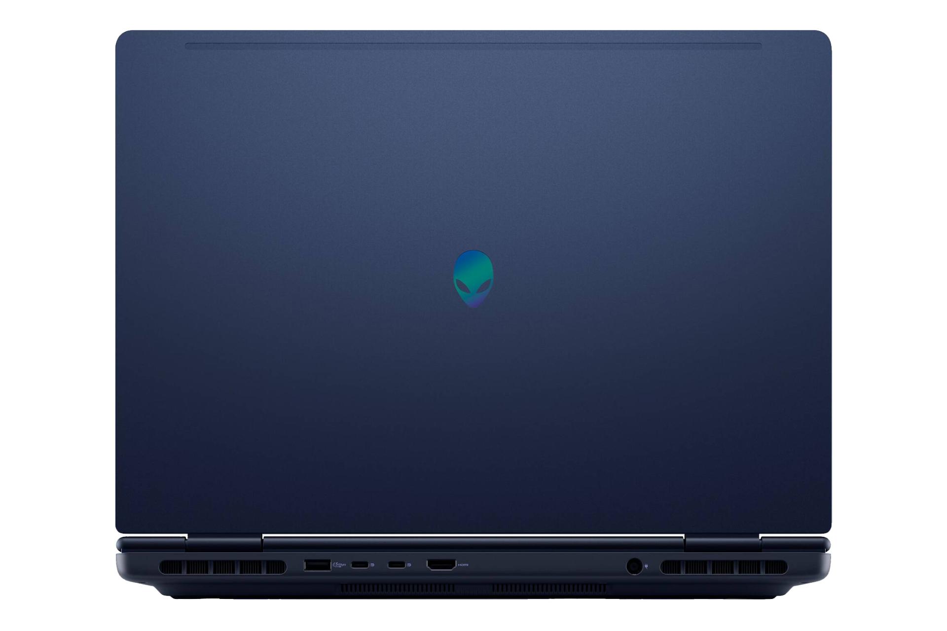 نمای پشت لپ تاپ الین ویر 16 Aurora دل