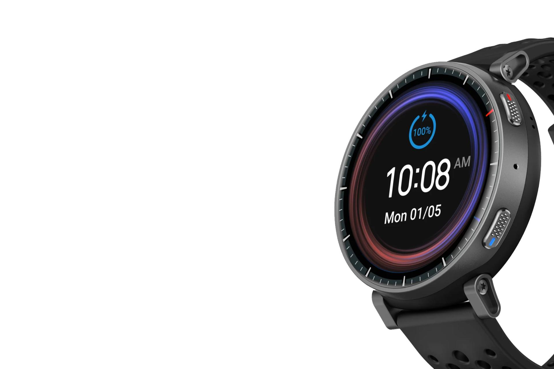 نمای کنار ساعت هوشمند امیزفیت Active Max