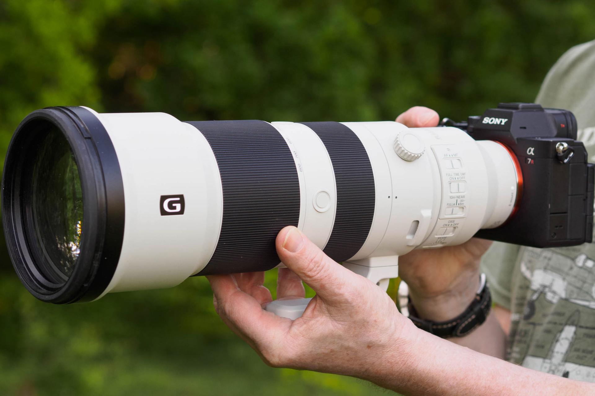 دقت لنز سونی FE 400-800mm F6.3-8 G OSS