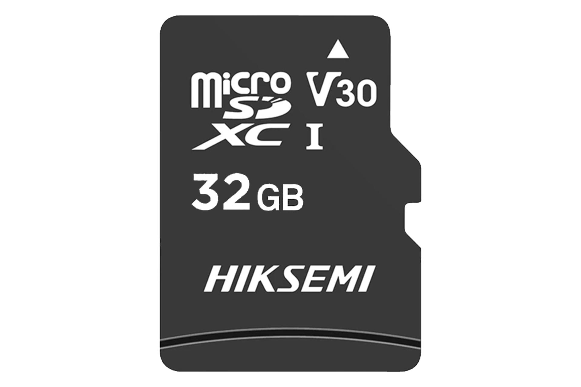 نمای جلو کارت حافظه هایک سمی microSDHC با ظرفیت 32 گیگابایت مدل NEO V10 UHS-I کلاس 10