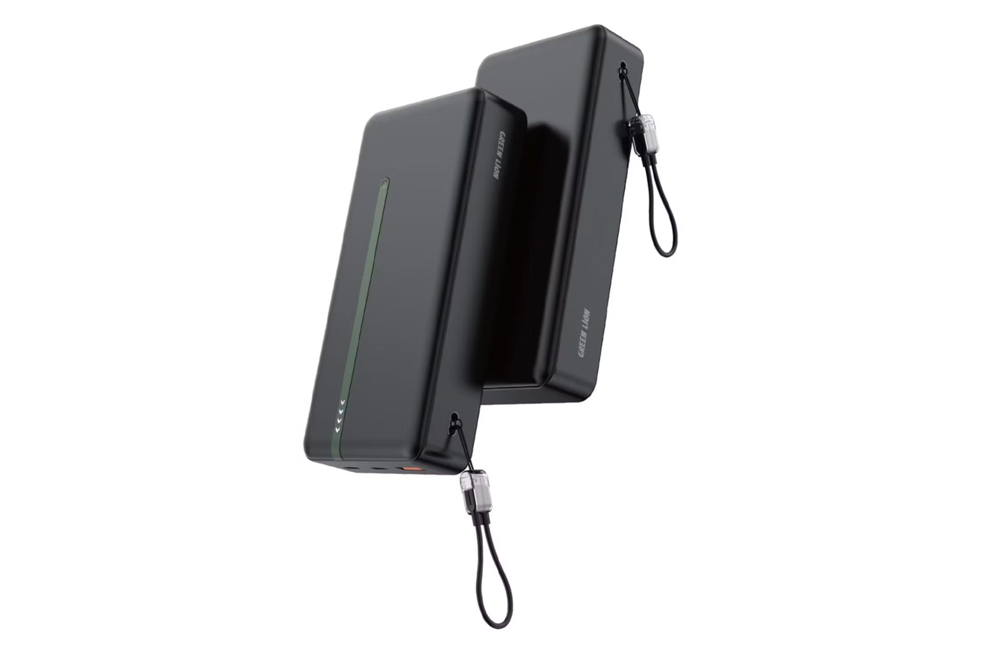 پاور بانک گرین لاین Boston با ظرفیت 20000 میلی‌آمپر ساعت رنگ مشکی