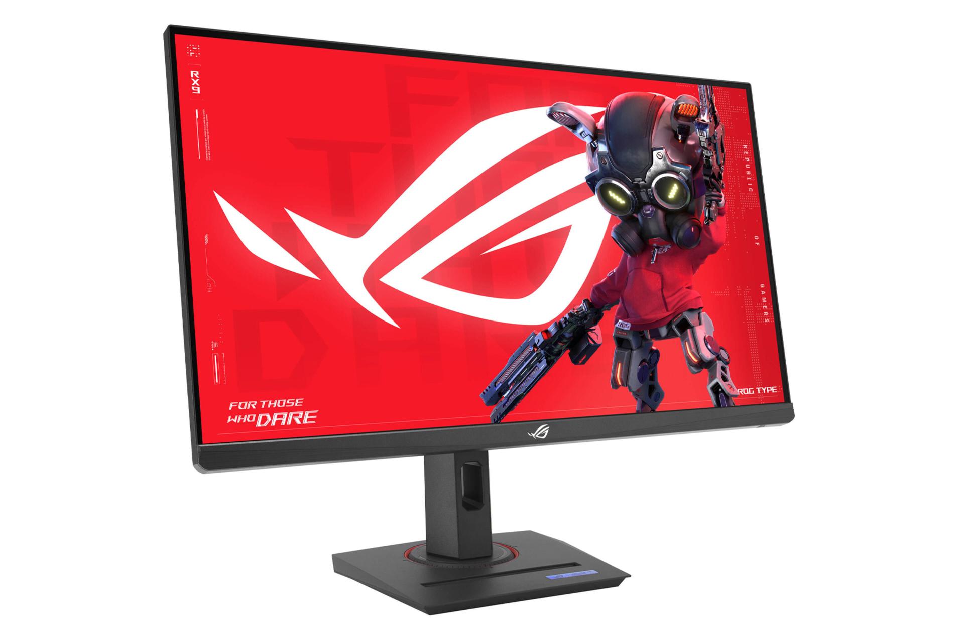 نمای سمت چپ مانیتور ایسوس 27 اینچ مدل ROG Strix XG27ACMG