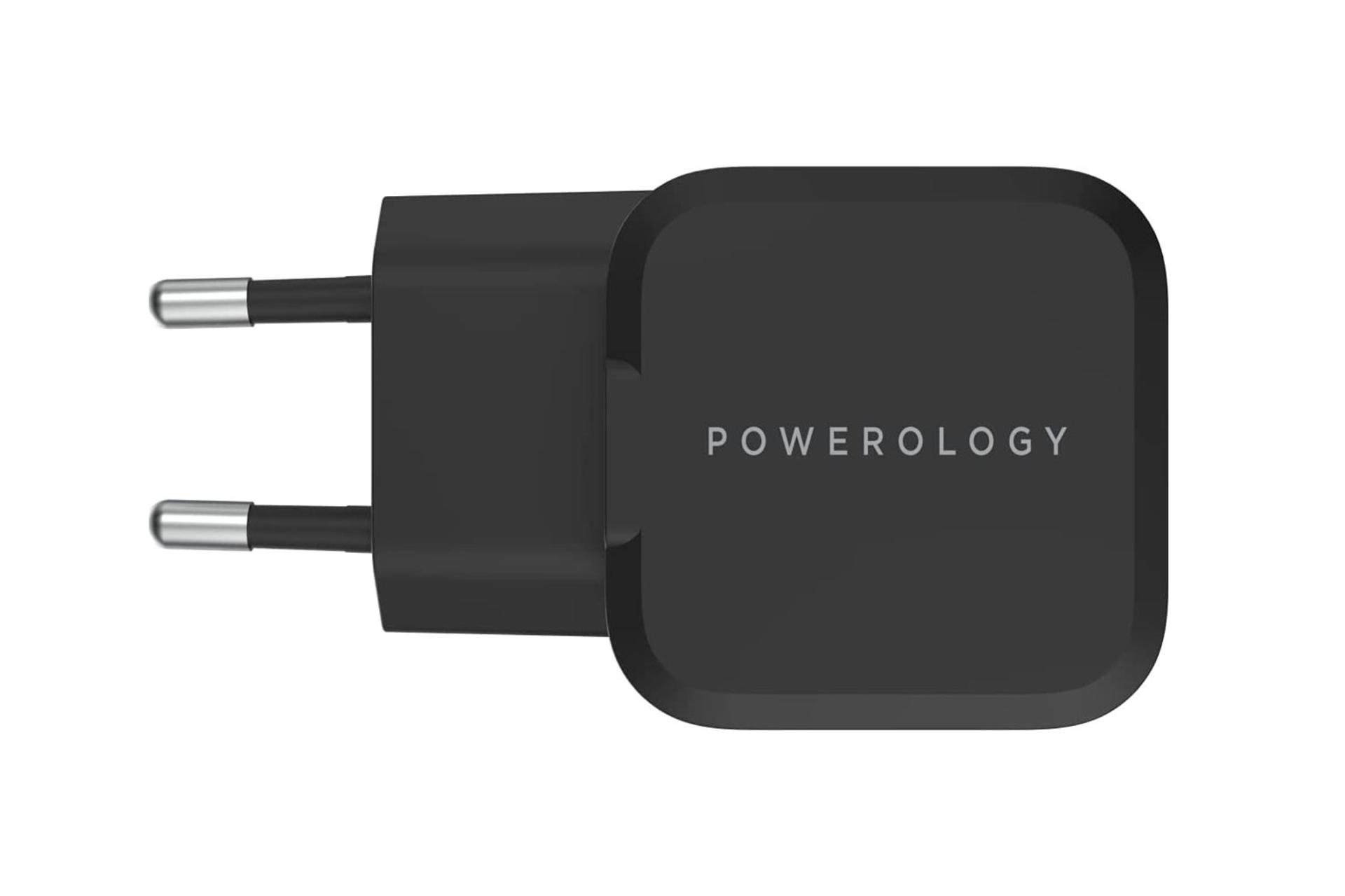 نمای کنار شارژر پاورولوجی Ultra-Compact GaN PD 20W