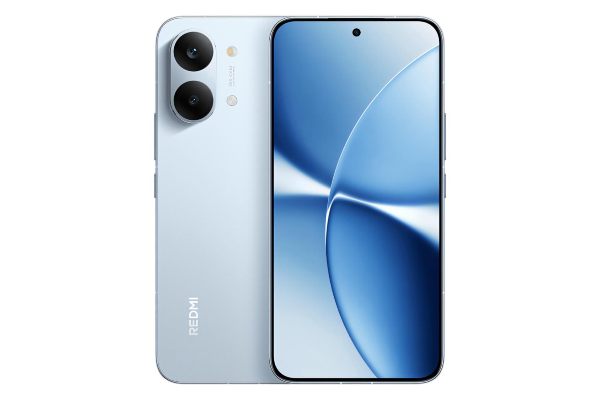 پنل جلو و پشت گوشی موبایل ردمی توربو 5 مکس شیائومی آبی روشن / Xiaomi Redmi Turbo 5 Max